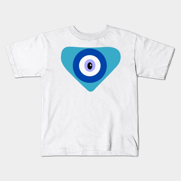 evil eye Kids T-Shirt by jaml-12